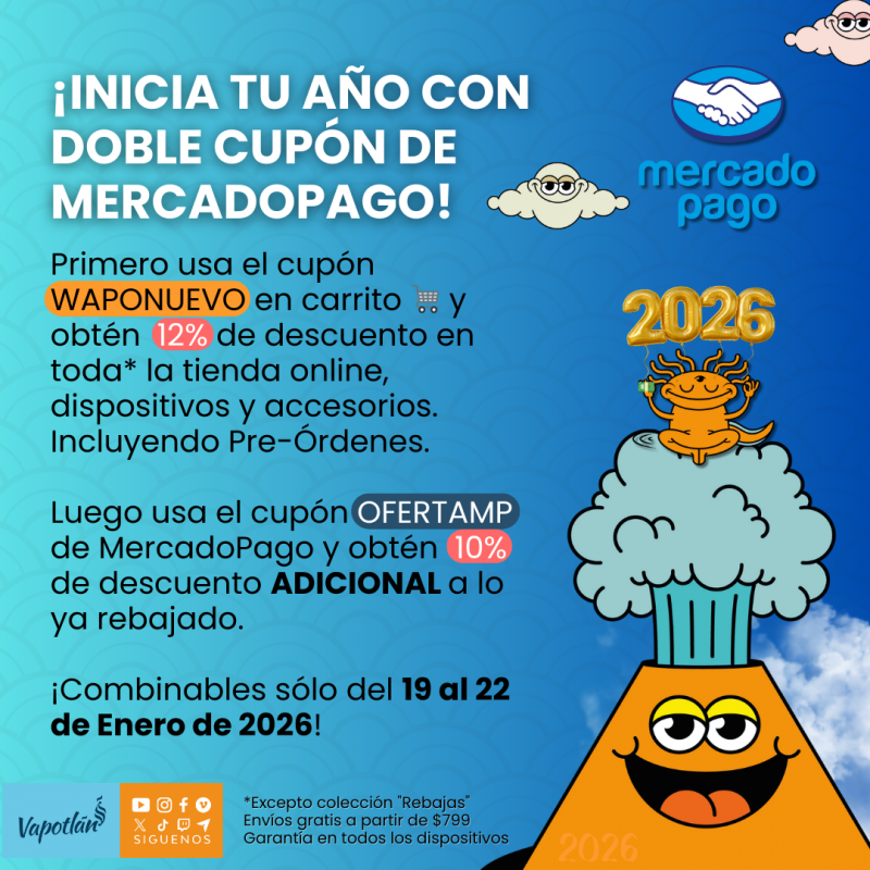 vapotlan cupon mercadopago