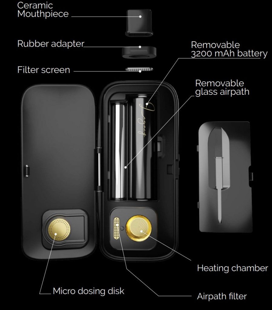 Airvape Legacy PRO Vaporizador para Weed y Wax Premium Vapotlan