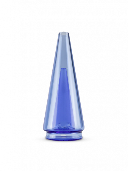 peak vidrio de color azul