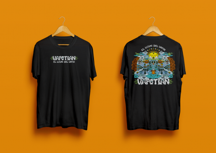 playera vapotlan negro