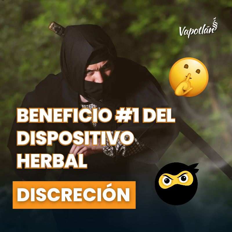 vaporzador discreto sin olor